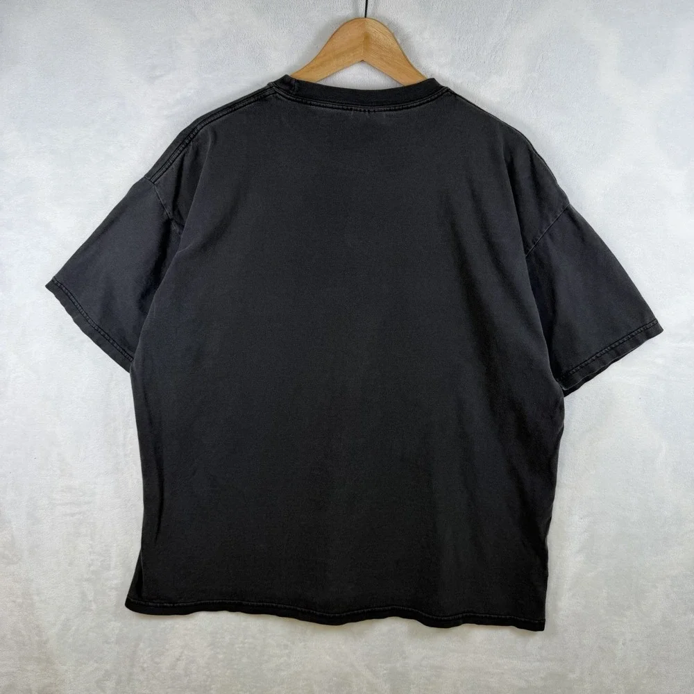 Vintage 00s Apple Developer Connection Tshirt Faded Black Mens XL Hanes Beefy-T